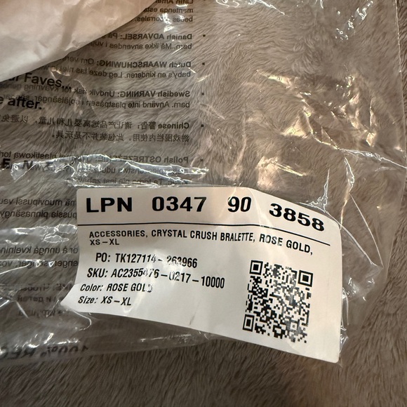 nwt savage x chain bralette - Picture 4 of 9